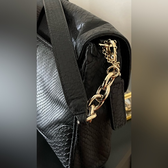 Cole Haan baguette in snake embossed leather - Picture 5 of 14